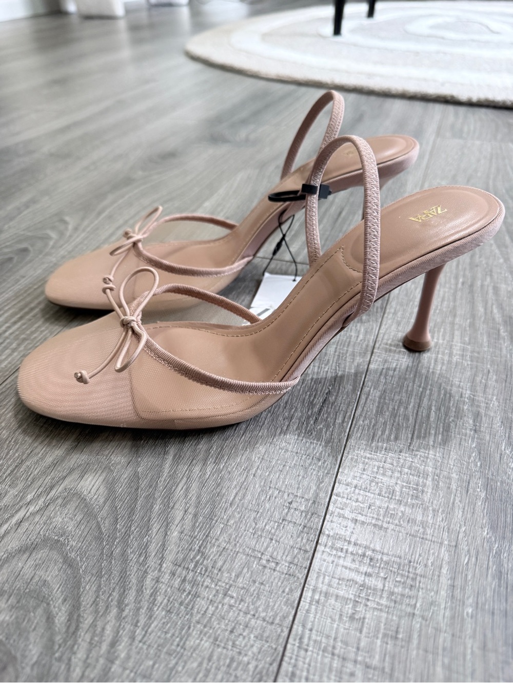 ZARA Slingback Sandals - Picture 2 of 4